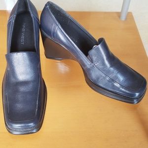 Nine west leather shoes